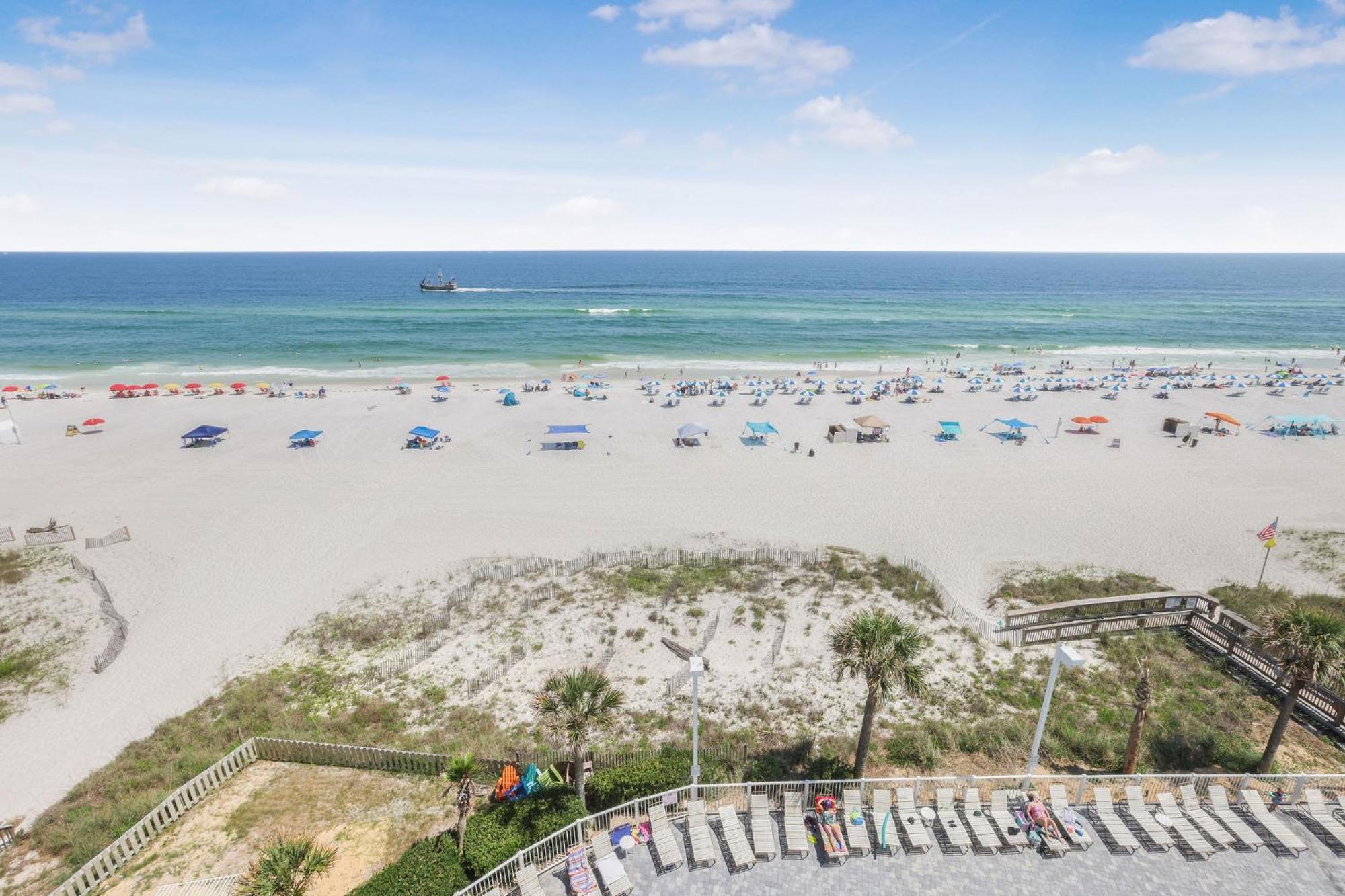 Tradewinds 602- Beachfront Heated Indoor Pool Orange Beach Exterior photo