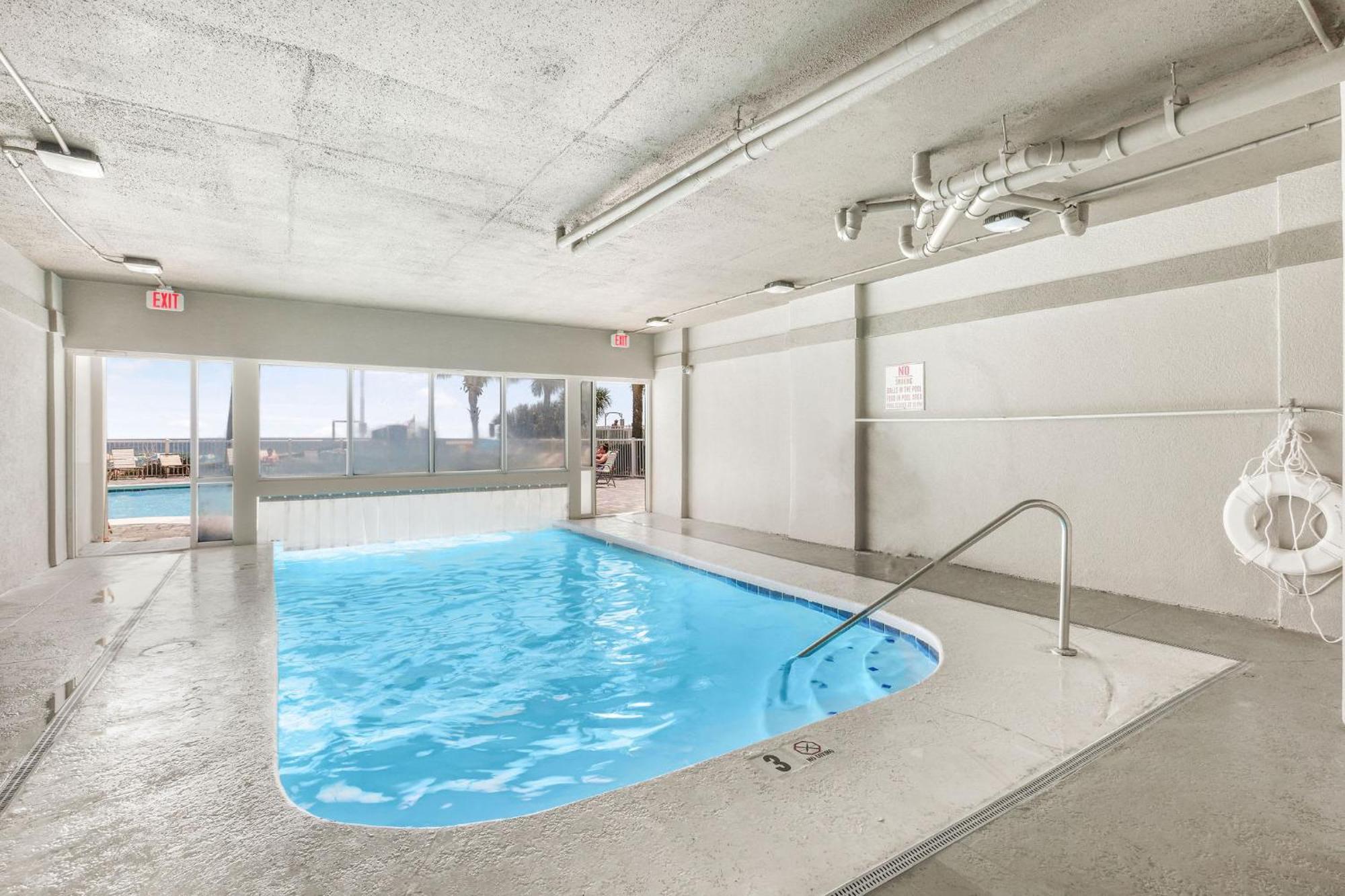 Tradewinds 602- Beachfront Heated Indoor Pool Orange Beach Exterior photo