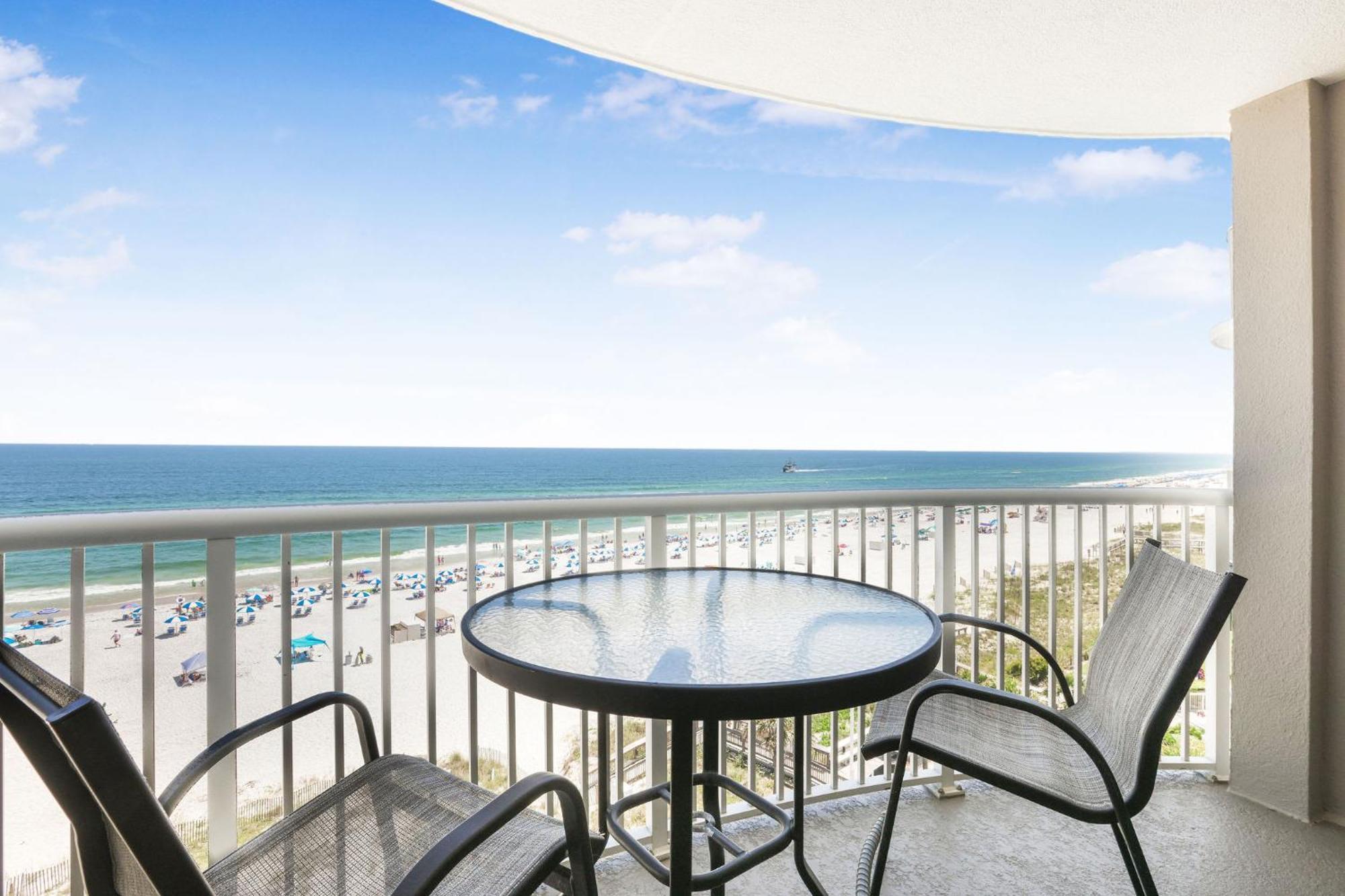 Tradewinds 602- Beachfront Heated Indoor Pool Orange Beach Exterior photo
